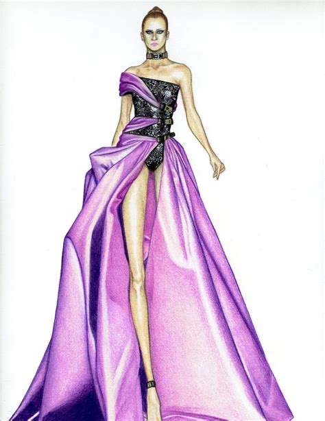 donatella versace gender|donatella versace design sketches.